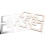 Art Legno Effetto Specchio Argento Stile Rustico 1
