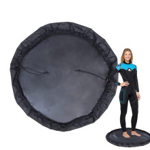 Wetsuit Bag with Changing Mat 90cm for Surfing, Wakeboarding, Diving, Swimming, and Fishing Activities
