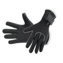 Neoprene Gloves 3mm Black Neoprene Swimming Diving Gloves XL 27cm Warm Snorkeling Kayaking Sailing Surfing Fishing
