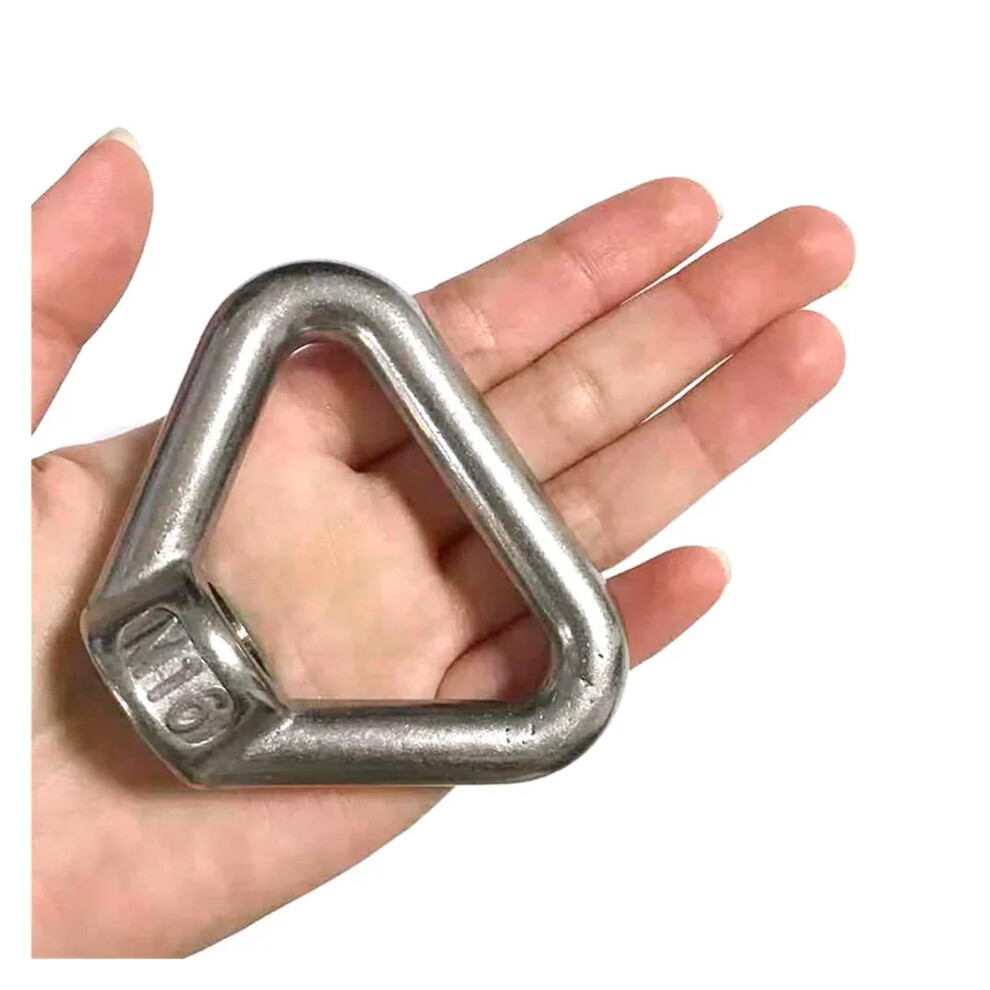 Triangle Ring Shape Lifting Eye Nut M8, 304 Stainless Steel Trapezoid Thread Nut For Handle Bolts M8 M10 M12 M14 M16 M20 M24 6447073916823