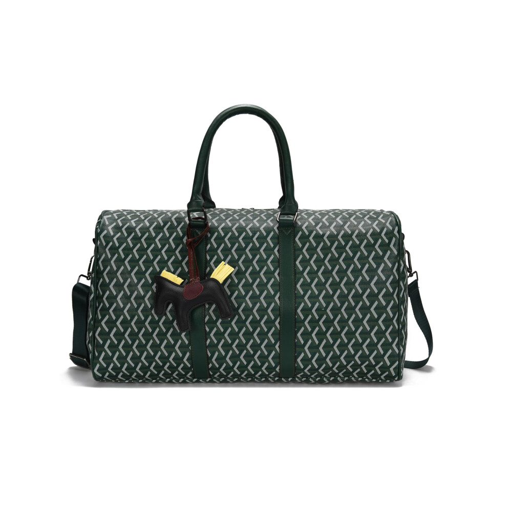 Duffle Bag Waterproof Tote Bag Lightweight Carry-On Gym Bag Yoga Hospital Holdall with Wet Pocket for Travel and Sports Green-image-OPC-PJXN2GT-NEW