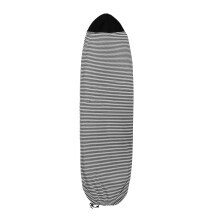 Surfboard Sock Cover Lightweight Stretchy Protective Bag 200cm x 50cm Black Drawstring Storage Organizer