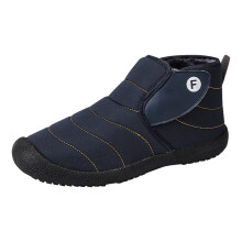 Lovers Shoes Men Boys Ankle Boots Winter Warm Outdoor Snow Boots Blue UK 6.5 Short High Top