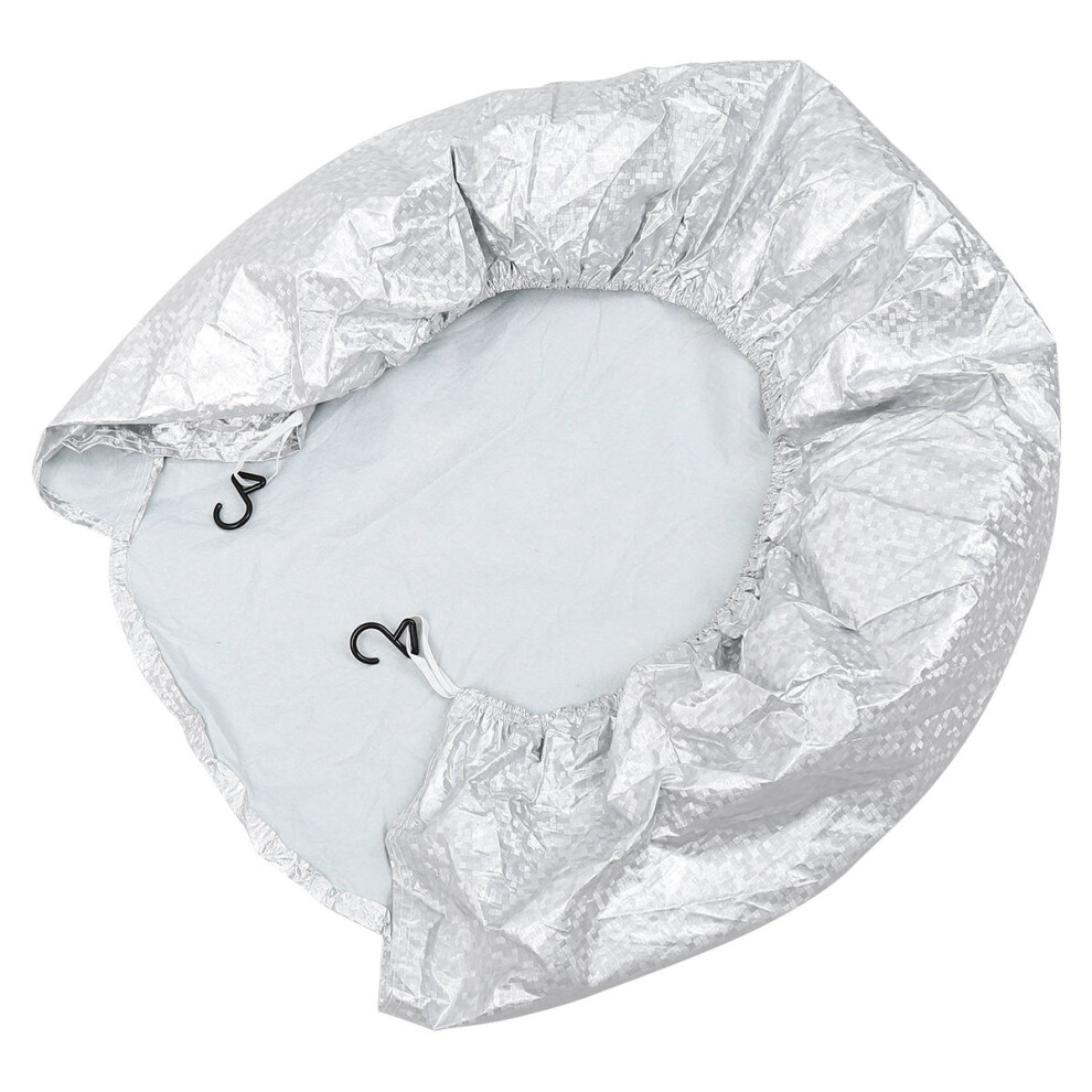 4 Stuks Bandenschild Winter Rv Aluminiumfolie-image