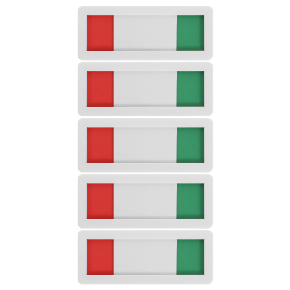 5 Creatieve Bewegwijzering Acrylpas Kantoor Antikras-image