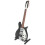Mini Guitar 1:6 Scale Beech Materials 18cm/7.1in 8