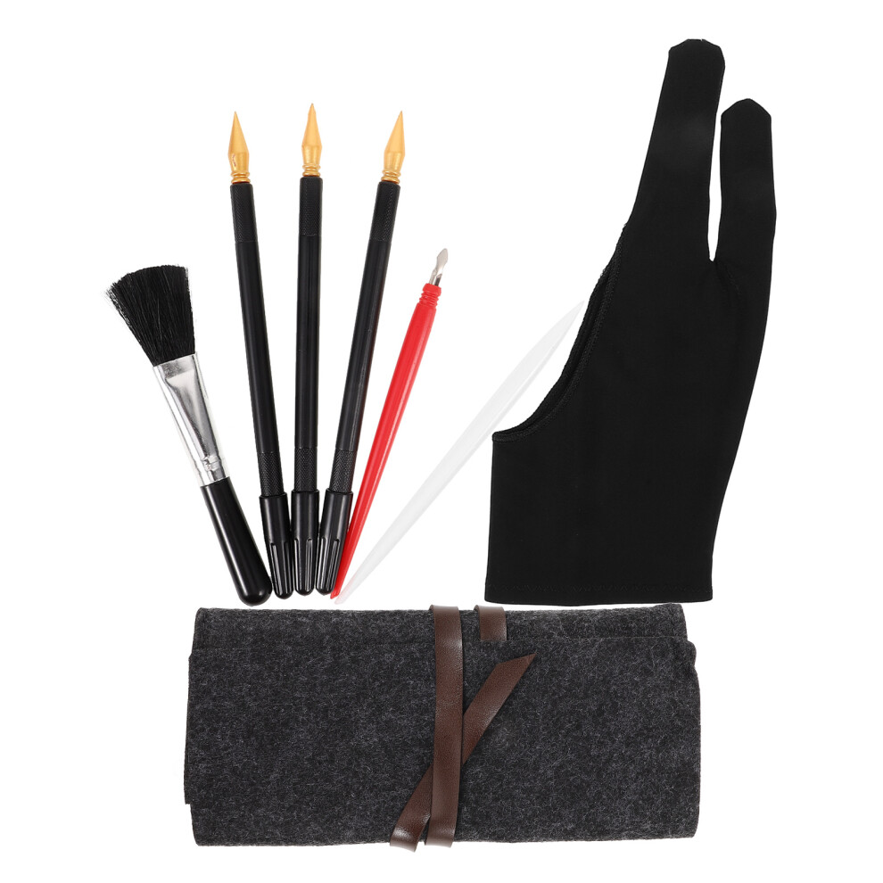 1 Set Krastekengereedschap Pen Speciaal Kind Plastic-image