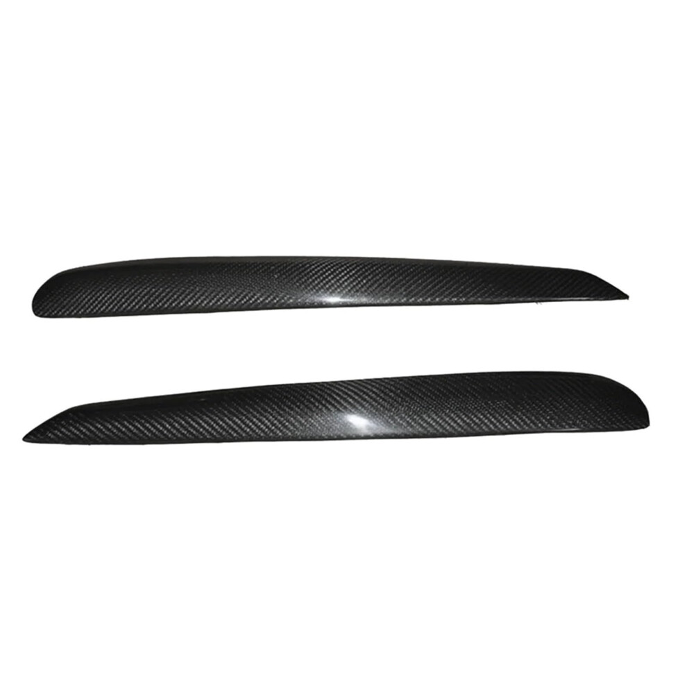 Car Carbon Fiber Headlight Eyebrows Eyelids Cover Compatible With Vw Golf 6 Gti Mk6 2008-2012 Durable Stickers 6447073919879