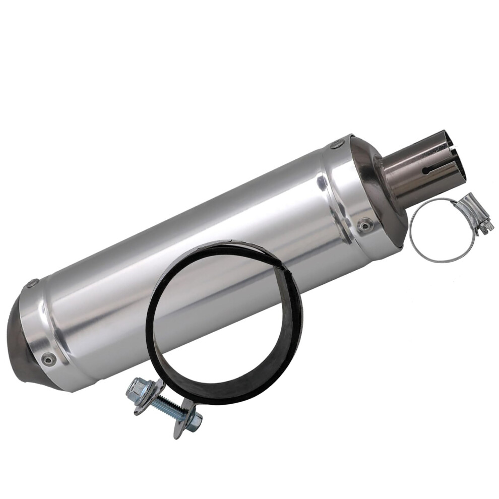 28Mm Exhaust Muffler Pipe Silencer With Clamp Gasket For Crf50 Xr50 Ssr Dirt Pit Bike Slip-On Replacement 6447073920110
