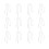 12pcs Metal Hanging Chains Iron Poster Hanger For Indoor Use 5