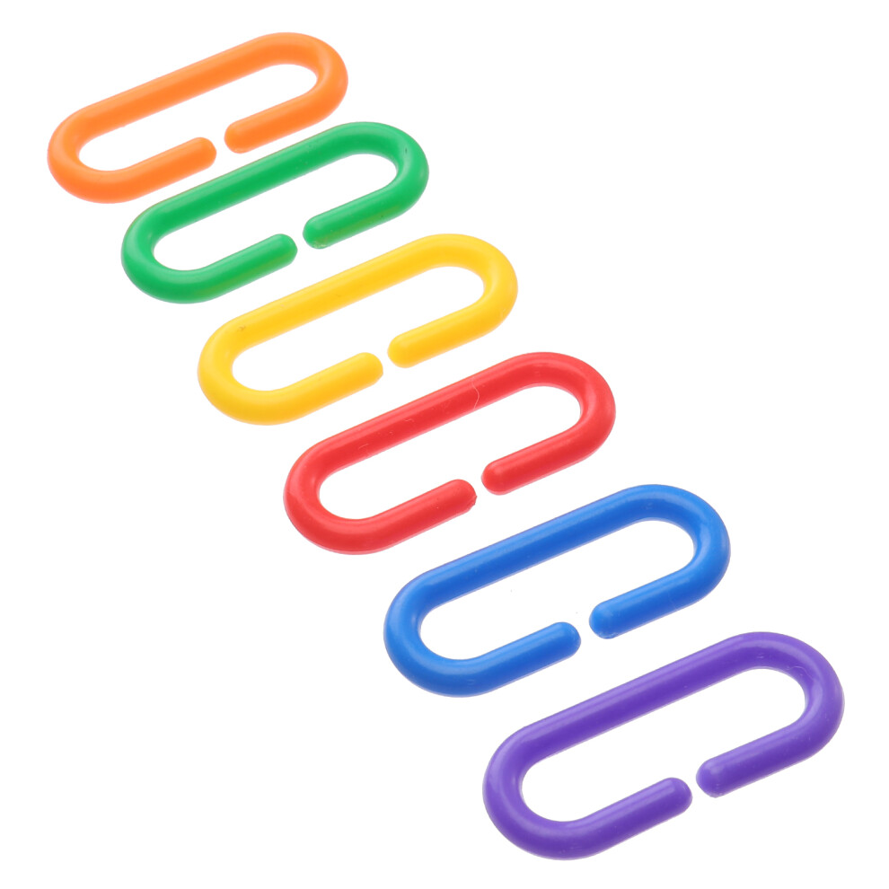 100 C-Clips Kettingschakels Speelgoed C-Clips Haken-image
