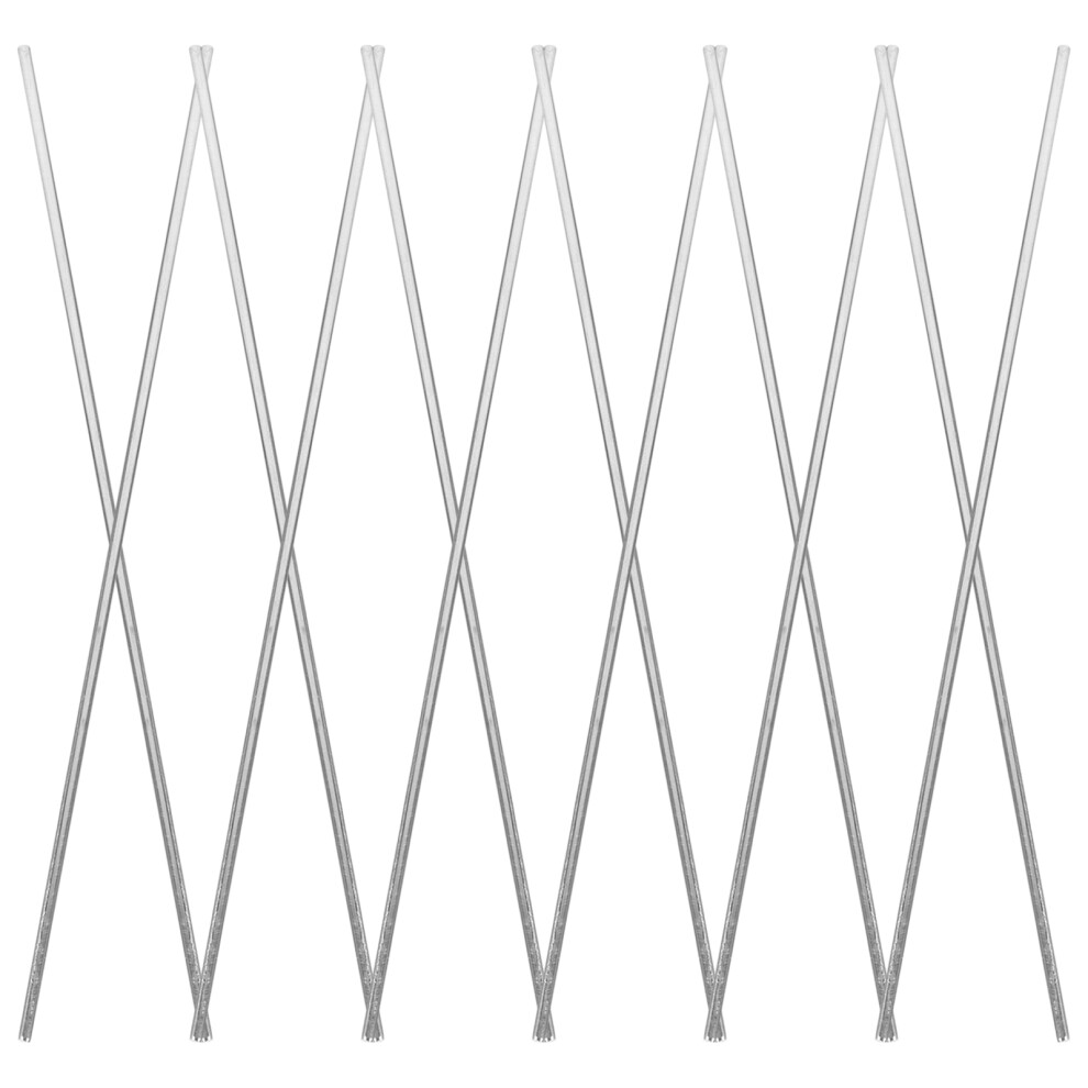 12 Roestvrijstalen Gehaakte As Met Gatstok-image