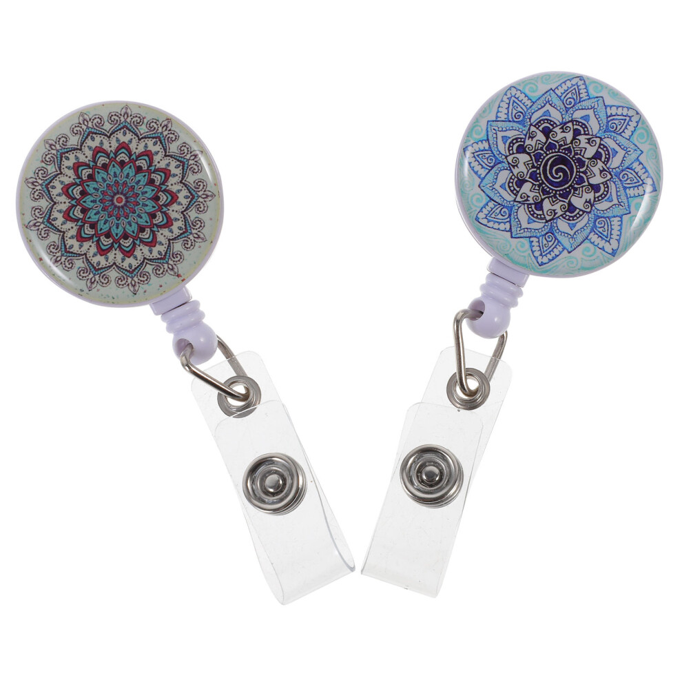 2 Mandala Badge De Badge Abs Om Te Draaien-image