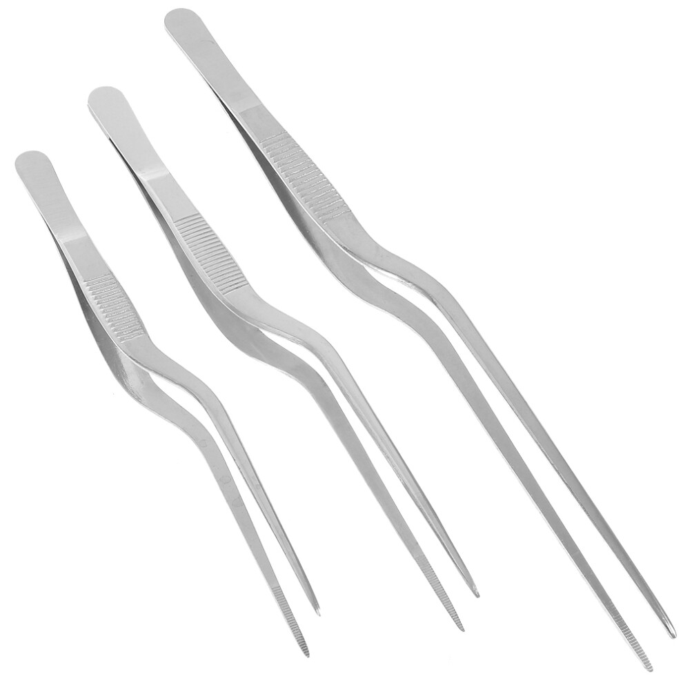 3-Delige Roestvrijstalen Pincet Voor Het Van Keukengerei-image