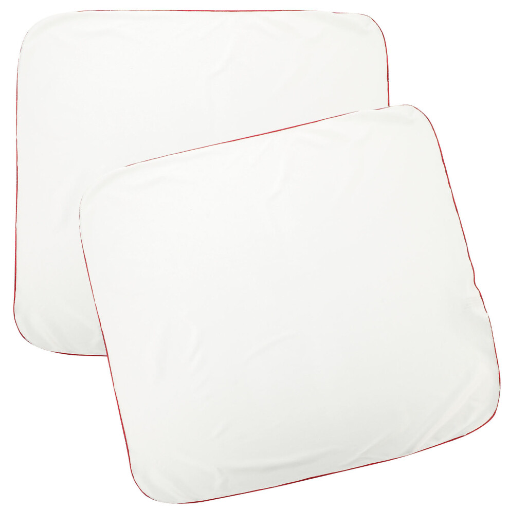 2 Stuks Wijnglaspolijstdoek Opvouwbare Vezeldoek-image