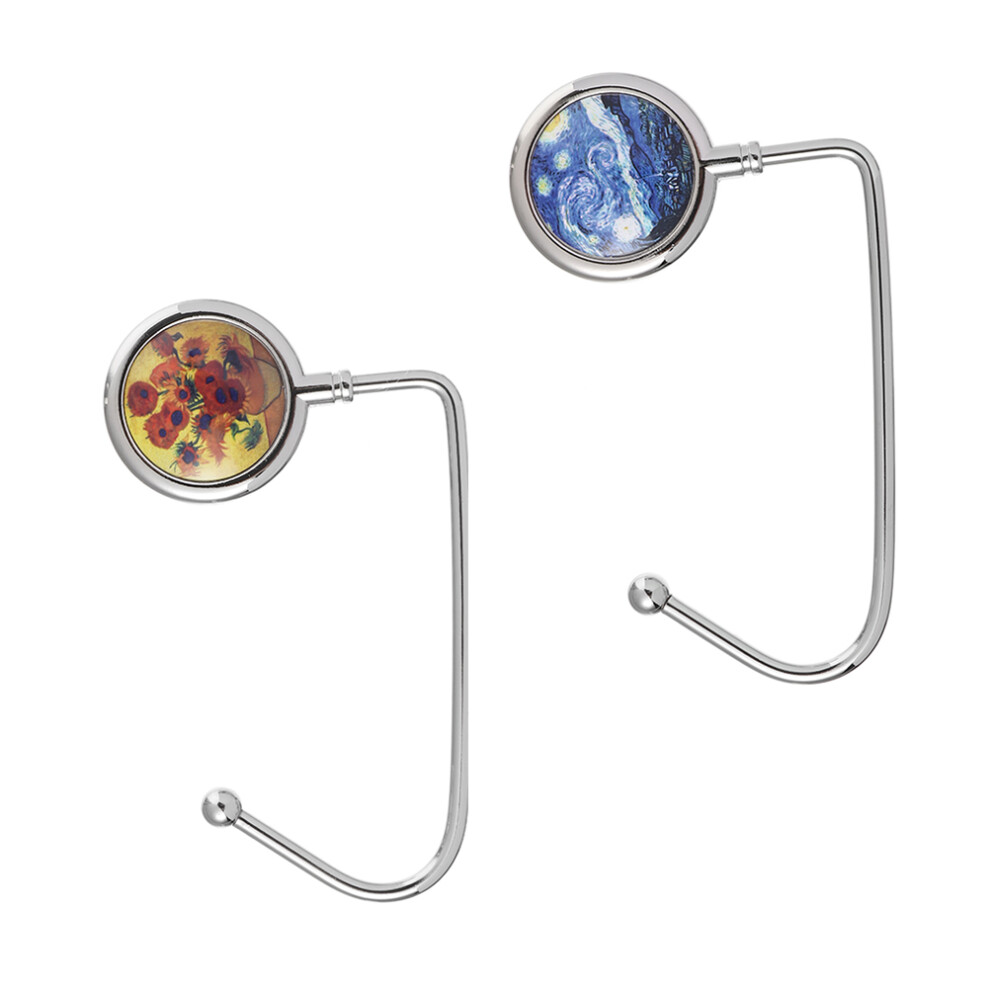 2 Stuks Metalen Tashanger Tashaak Keramiek-image