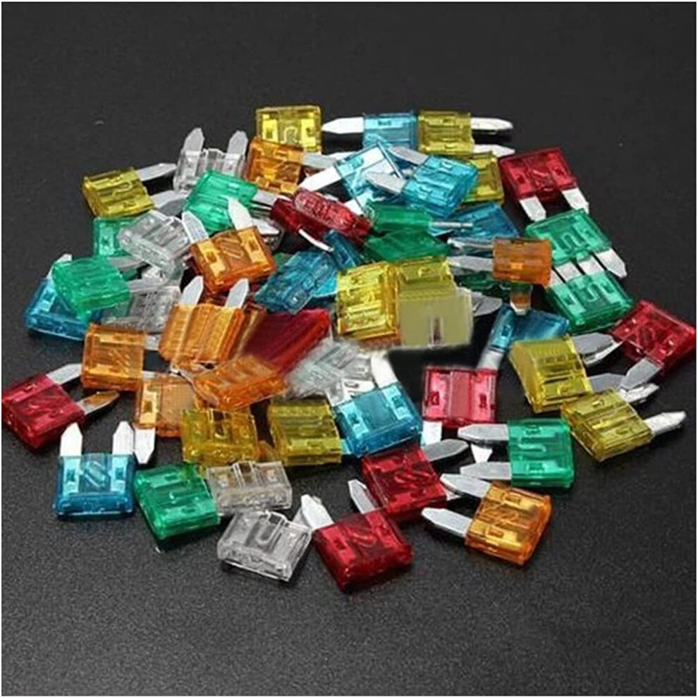 300Pcs Car Fuse Assortment Kit - 5A, 7A, 10A, 15A, 20A, 25A, 30A Blade Fuses For Auto Truck Automotive Use (Color: 60Pcs) 6038364549310