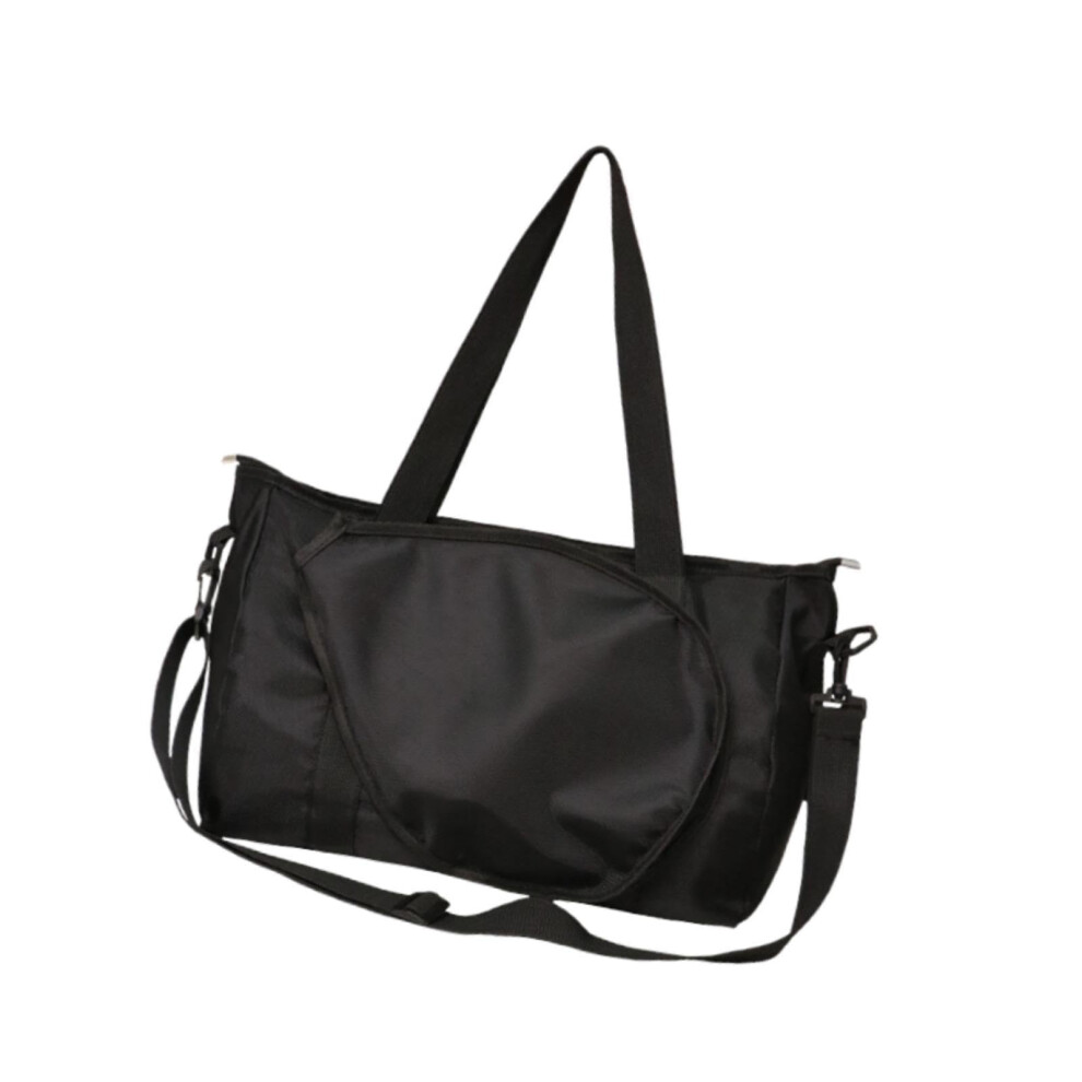 Badminton Racket Bag, Tennis Bag for Camping, Lightweight Versatile Design, Black Carrying Tote for Weekend Practice-image-OPC-PJXNNQH-NEW