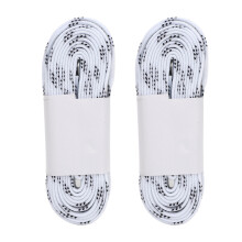 2 Pairs Waxed Hockey Skate Laces Molded Tip