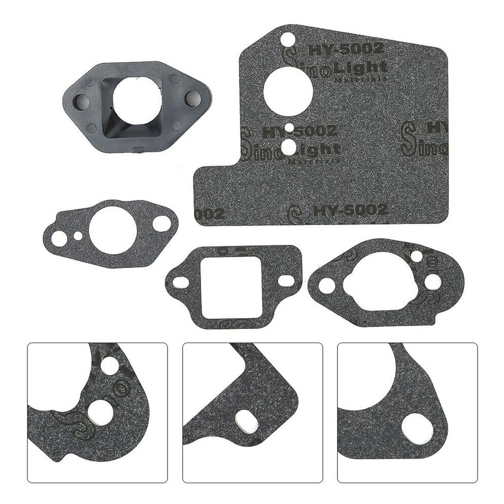 Carburetor Insulator Gasket Kit For Honda Gcv160 Gcv190 Gsv190 Engines, Durable Material, Complete Parts Set 6947110426358