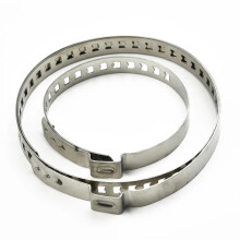 Stainless Steel Clamp Clips 10Pcs for Driveshaft CV Joints Boot Kit Adjustable 31.75mm-41.02mm 69.85mm-127.00mm