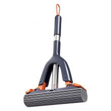 Mini Sponge Mop - Portable Short Handled Cleaning Tool for Car, Kitchen, Tile, Glass, and Desktop Use