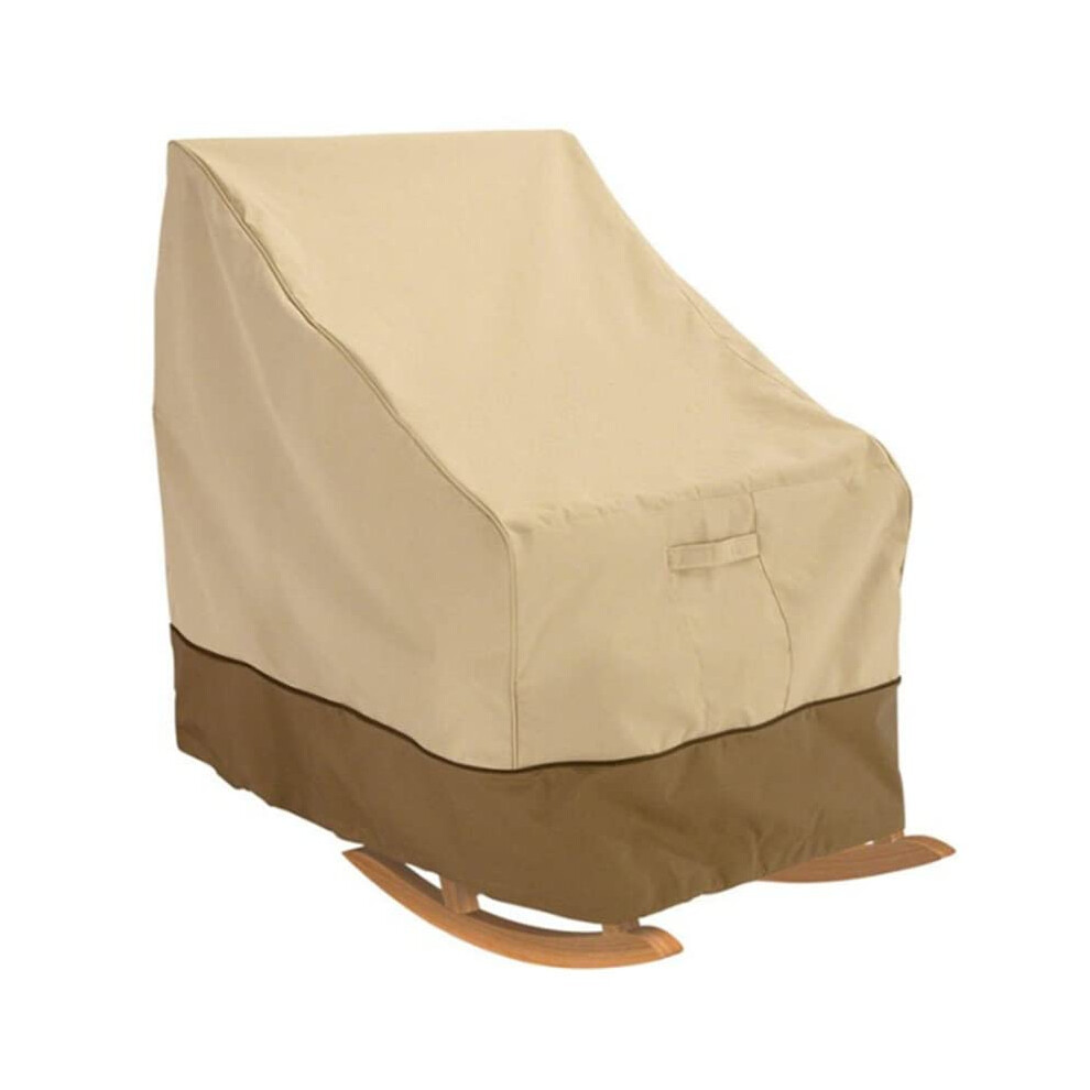 Outdoor Rocking Chair Cover Waterproof Heavy Duty Oxford Cloth, Patio Furniture Protector for Garden Rocking Chairs, Color 2-image-OPC-PJXNRZD-NEW
