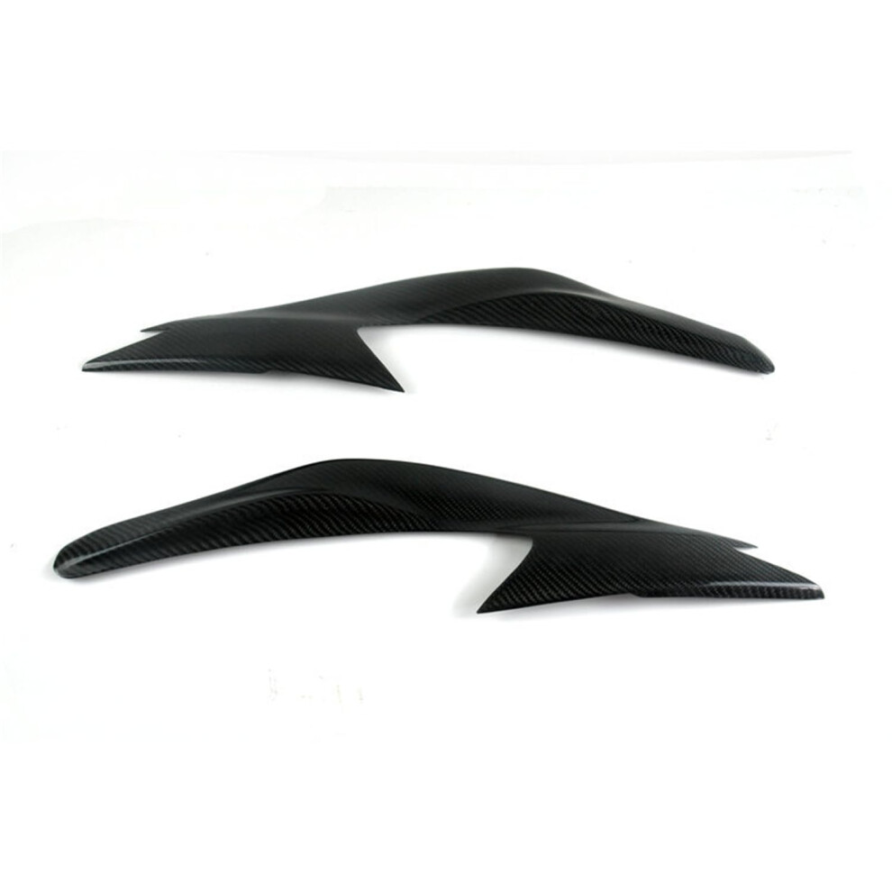 Car Headlights Eyebrow For Nissan Teana 2016-2018 Front Headlight Eyelid Overlay Trim Sticker Abs Accessories Black 6447073924293