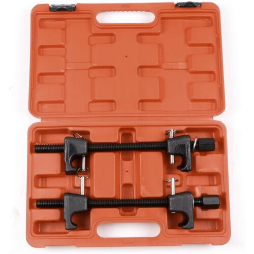 Left Side Struts Springs Shock Absorber Compressor Tool Set 4 Pieces Black E10501CP400S Compatible with Various Vehicles 1