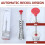 Red Stainless Steel Cherry Pitter Tool Manual Fruit Core Remover 7