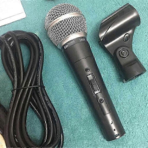 SM58 Dynamic Vocal Microphone - Wired Mic with Switch and Cable 1