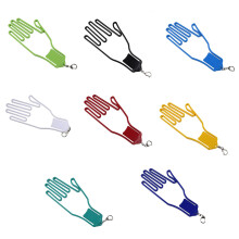 8 Pack Golf Glove Holder Hanger Dryer Stretcher Shaper Durable Plastic Support Frame for Men Women Golf Accessories