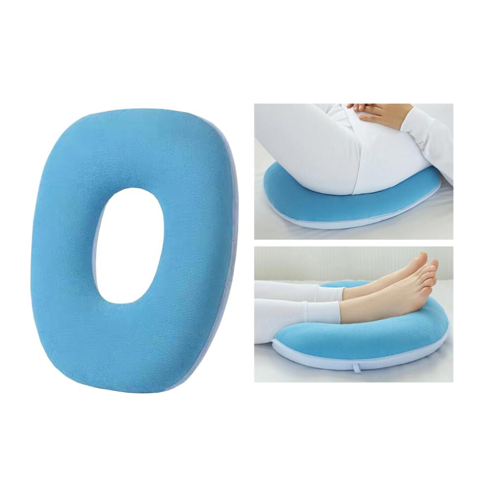 Donut Pillow for Bed Sores and Tailbone Pain Relief, Medical Seat Cushion for Wheelchair, After BBL and Hip Surgery