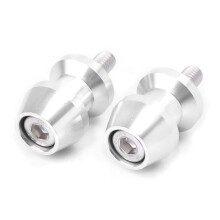 M8 Swing Arm Spools Sliders 8MM CNC for Yamaha YZF-R1 YZF-R6 1998-2013 FZ1 FZ6 FZ8 Silver