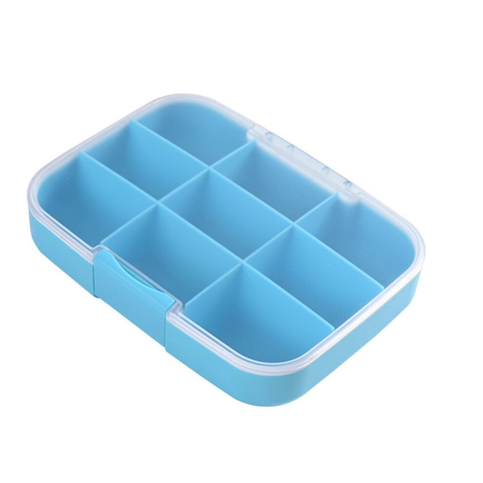 Extra Large Pill Organizer for Travel - Portable Multi-Compartment Weekly Medicine Dispenser for Daily Use
