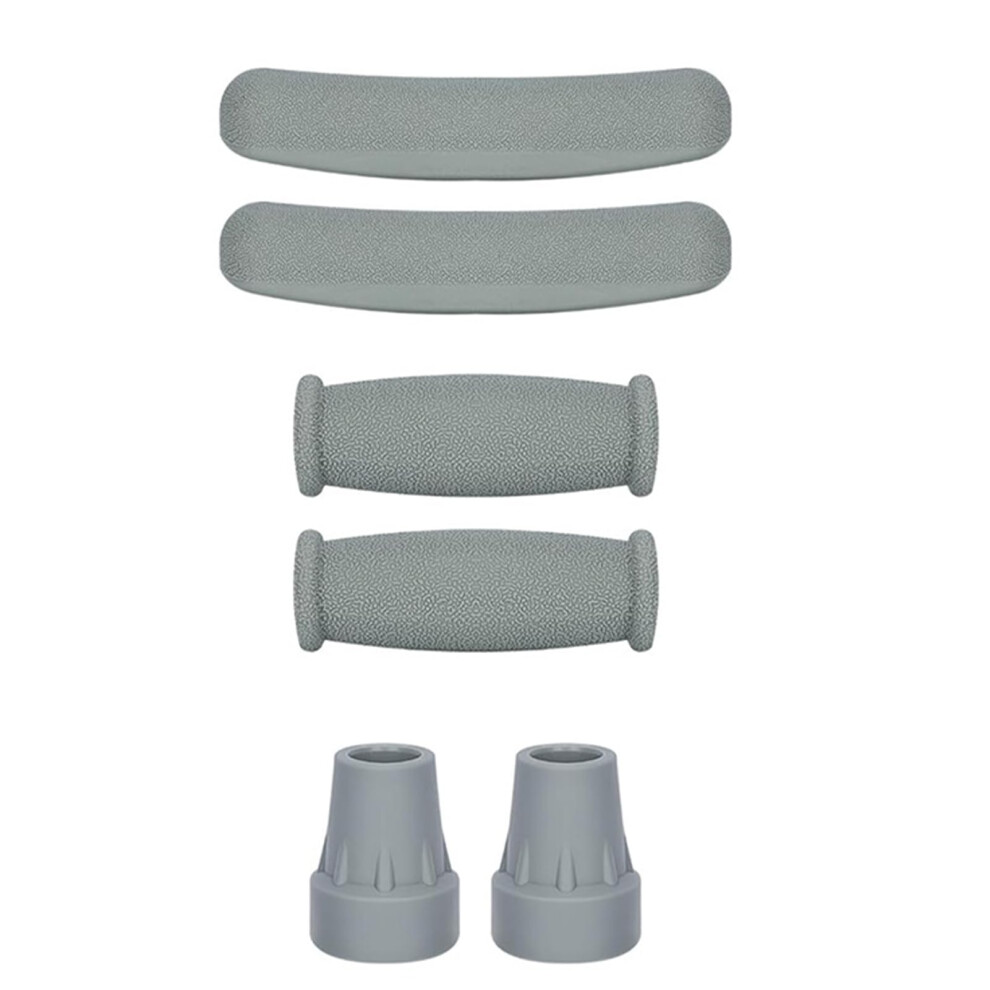Universal Crutch Underarm Pad Covers for Comfort and Support, Soft Foam Material, Adjustable Size, Compatible with Standard Crutches