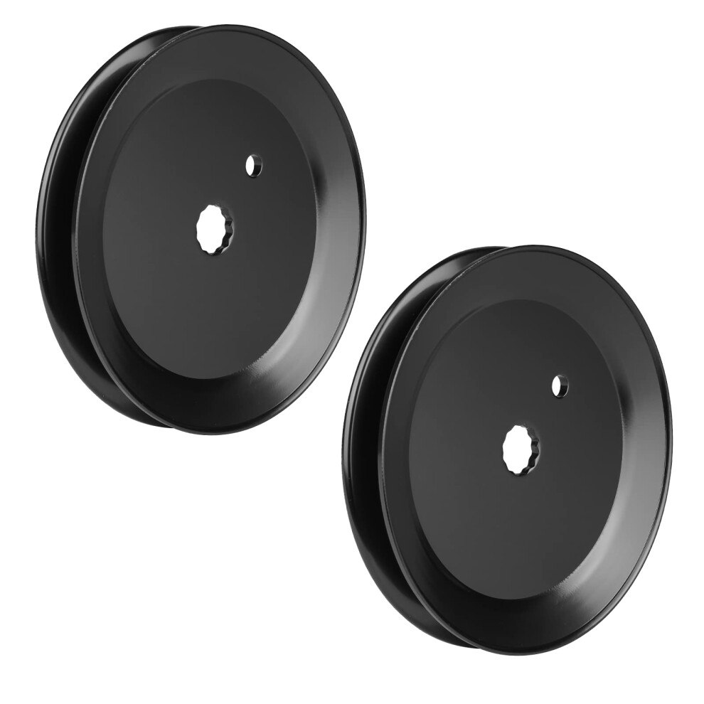 Spindle Pulley 756-05031 Compatible With Mtd Cub Cadet Troy Bilt T1800 T1000 T1200 T8000 Lawn Mowers 2-Pack 6947110430195
