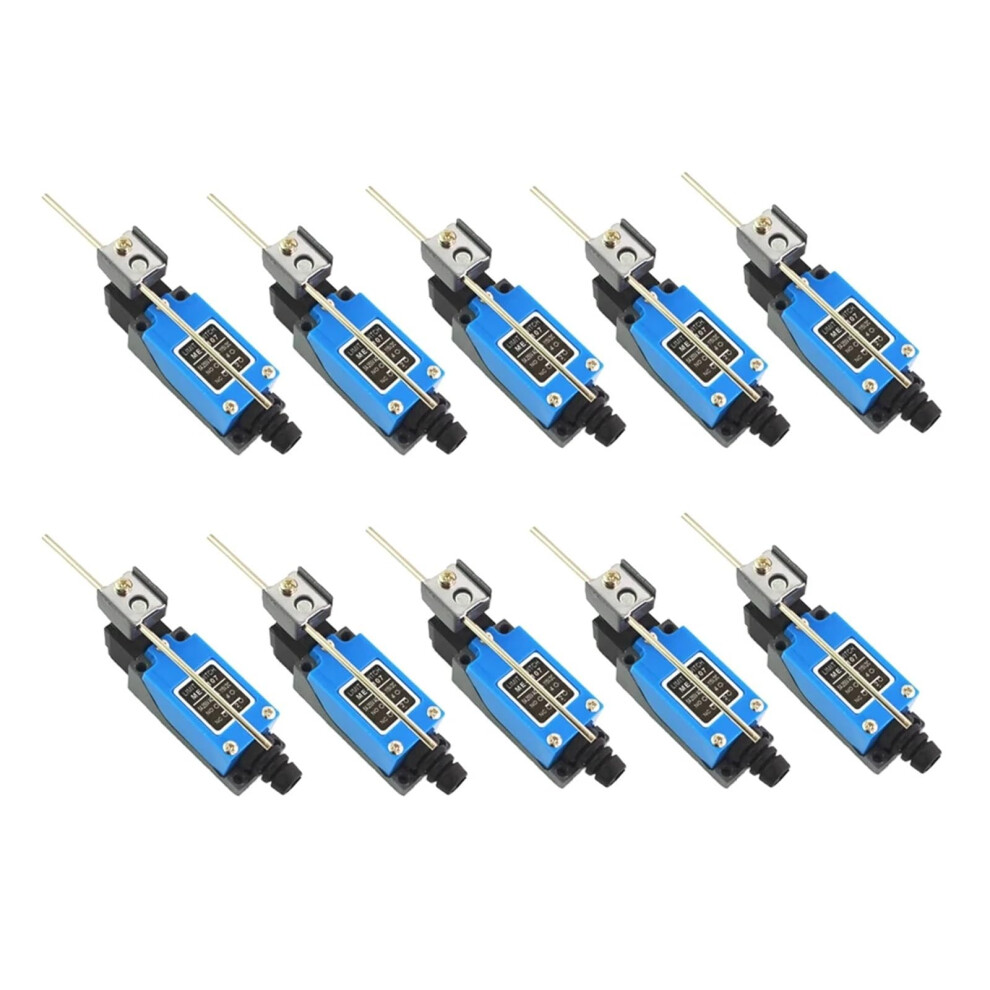 Me-8107 Limit Switch 10Pcs Mechanical Control Adjustable Lever Rotatable Compact Design For Automation Systems 6947110430249