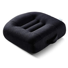 Car Booster Seat Cushion for Driving Portable Breathable Black Seat Cushion for Cars, Office Chairs, and Wheelchairs