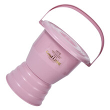 Chamber Pot with Handle for Elderly and Disabled - Thick Plastic Night Urine Pot with Cover for Kids and Pregnant Women
