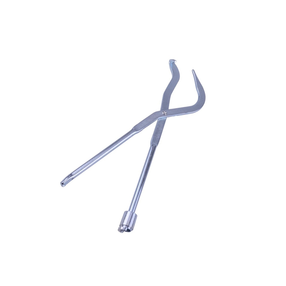 Car Brake Spring Pliers For Drum Removal And Installation, Heavy Duty Garage Tool For Brake Repair Silver 6038364555090