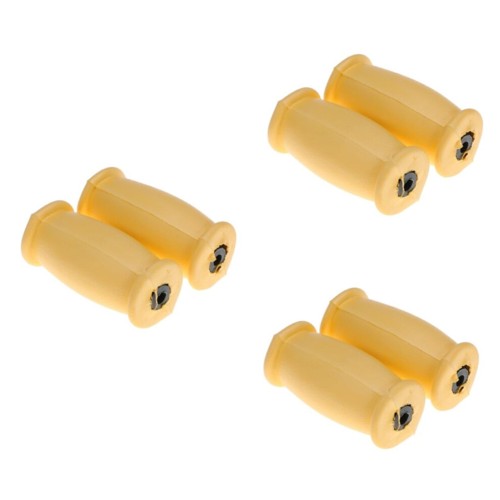 Crutch Hand Grips Replacement Pair Non-Slip Grip for Aluminum and Wood Crutches Easy Install Durable Size Options