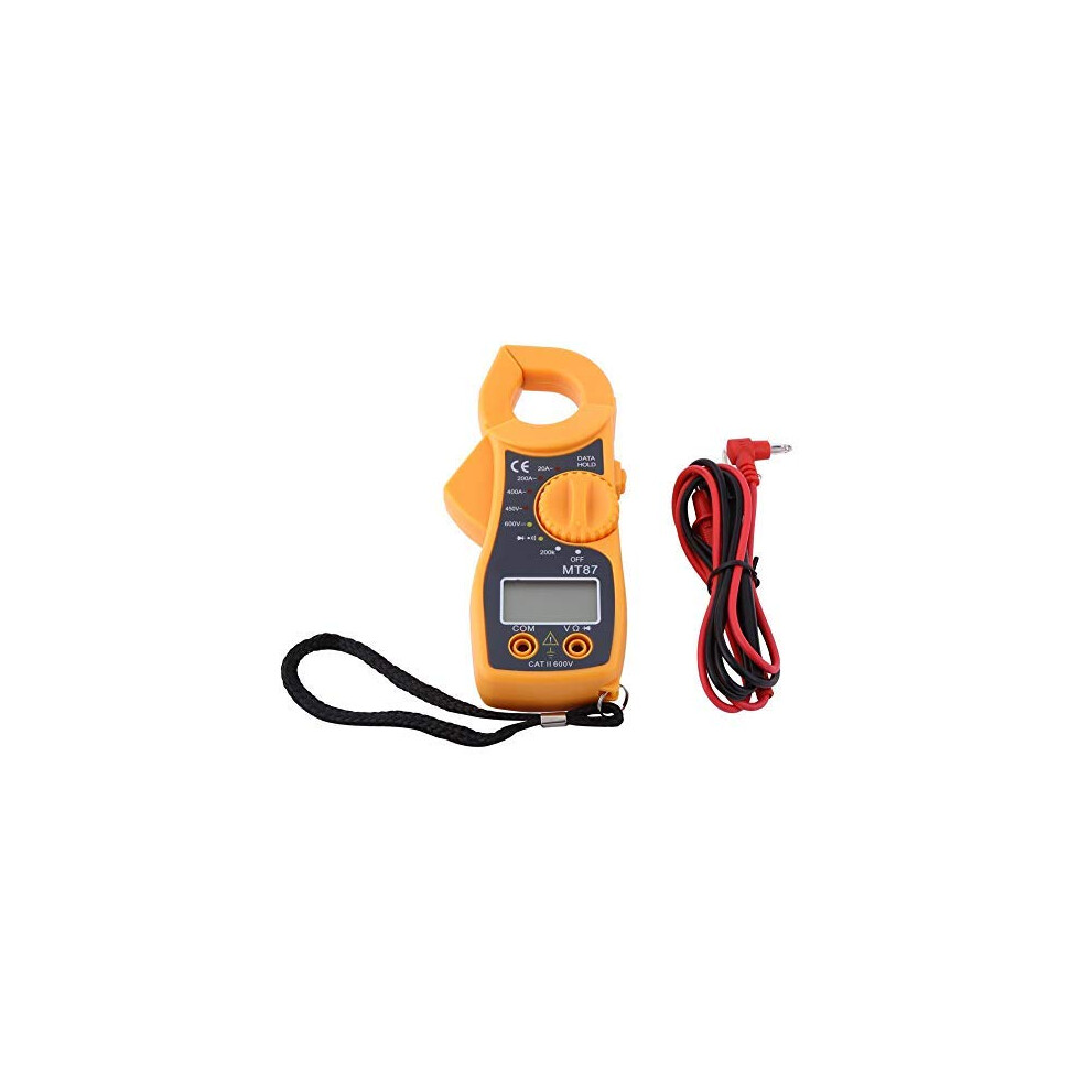 Lcd Clamp Multimeter Mt87 Ac 20A-400A Digital Volt Tester Ac/Dc 450V/6000V Ammeter Ohmmeter With English Manual 6447073929106