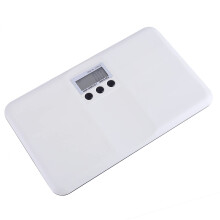 Digital Body Weight Bathroom Scale with Large LCD Backlight Display, High Precision, and Body Tape Measure, Round Corner Design