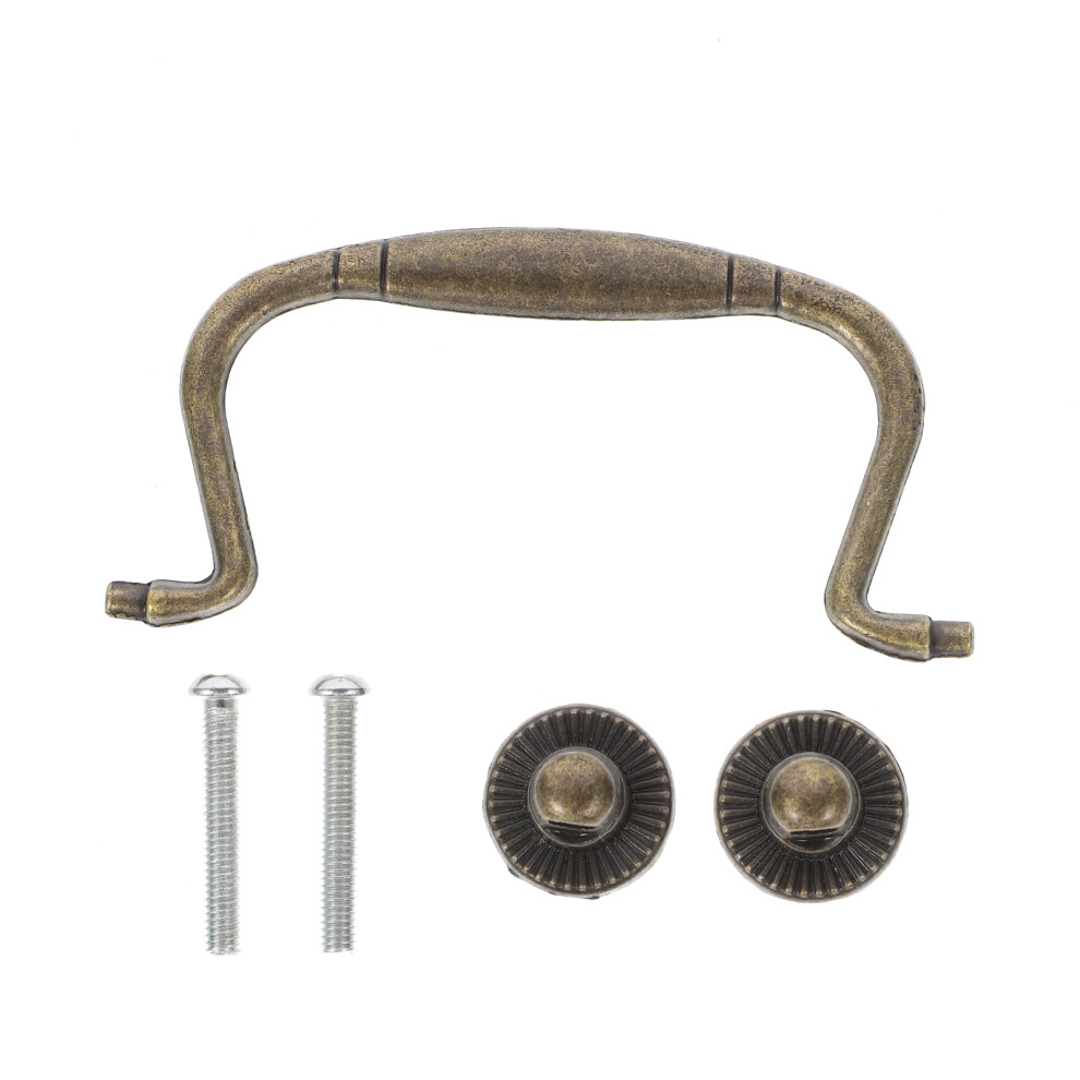 4 Sets Kastringhandgreep Boekenkast Kaptafel Van Zinklegering-image
