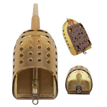 Fishing Feeder Bait Cage for Carp - Hollow Design Eight-Shaped Ring Bait Cage for Freshwater and Saltwater Fishing