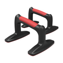 2-Piece Push Up Stand for Men and Women, Non-Slip Floor Push Handles for Muscle Training, Red Fitness Equipment