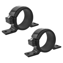 60MM Fuel Filter Mounting Bracket, Durable Fuel Pump Clamp Holder, Compatible with Various Fuel Systems, 2PCS
