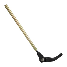 Fence Wire Tightener Steel Fence Stretcher Tool 3.3cm x 65cm Black for Agricultural Fencing and Lawn Use