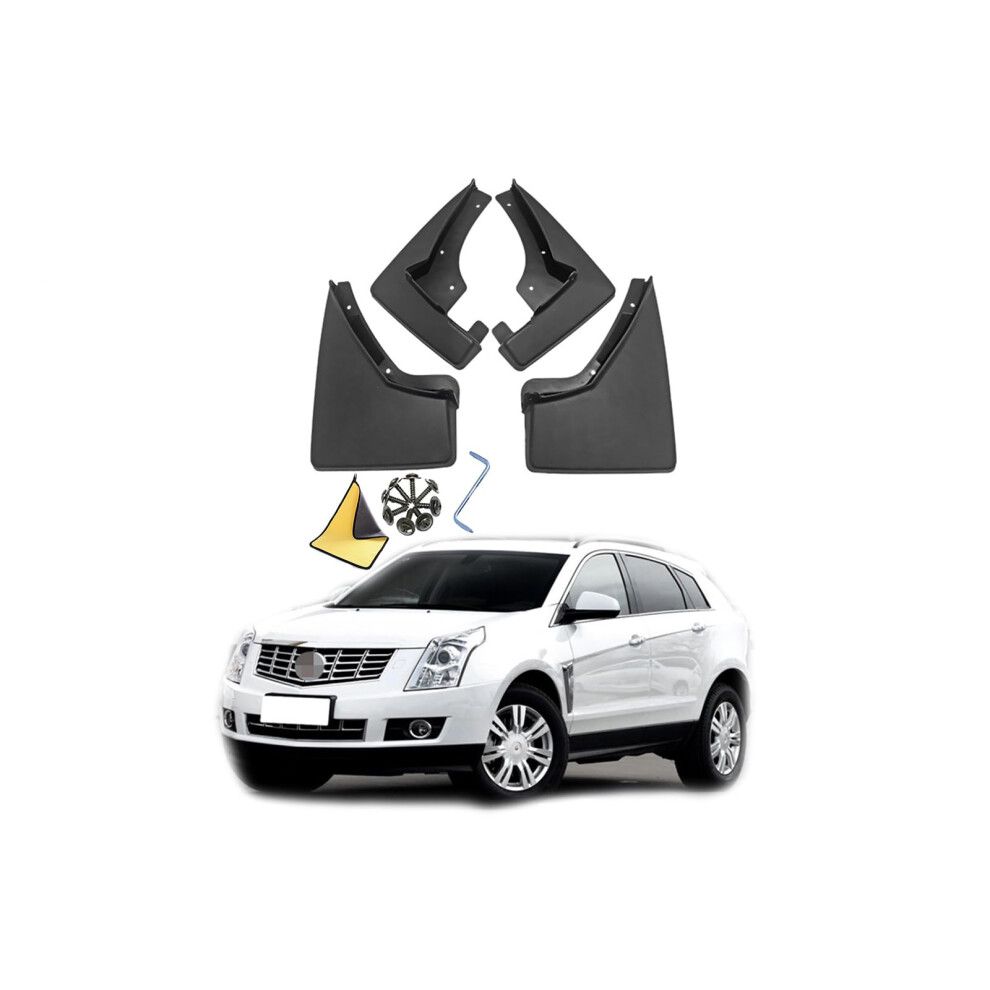 Car Mudguard Mud Flaps For Cadillac Srx 2008-2020 Custom Molded Front And Rear Splash Guards Fender Flares Kit 4-Piece 6447073930034